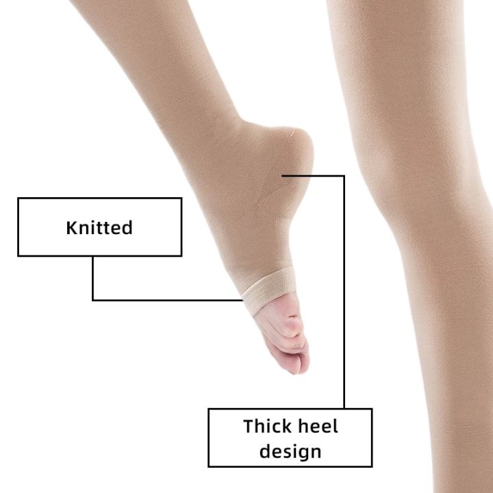 Medical%20Compression%20Pantyhose%20Stocking%2020-30mmHg%20Women%20Thighs%20Open%20Toe%20Class%202%20Pressure%20Support%20Varicose%20Vein%20Stocking%20Plus%20Size%20-%20Image%205