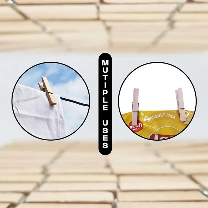 Clothes%20Pins%20Heavy%20Duty%20with%20Spring,%20Wooden%20Clothespins%20for%20Clothes%20-%20Image%204