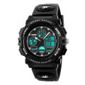SKMEI Kids Fashion LED Backlight Alarm Dual Display Girls Boys Shock Resistant Waterproof Digital Watch 1163.