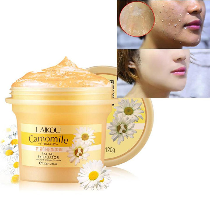 LAIKOU%20Camomile%20Exfoliating%20Body%20Scrub%20Gel%20-%20120g%20-%20Image%204