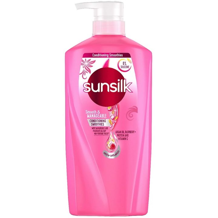 625 ml Sunsilk Smooth & Manageable hair care Conditioner International Thailand product used for male female