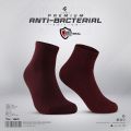 Fabrilife Premium Antibacterial Socks - Maroon.