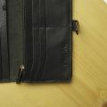 Urbaland Pure leather Harro Long Wallet for men Black.