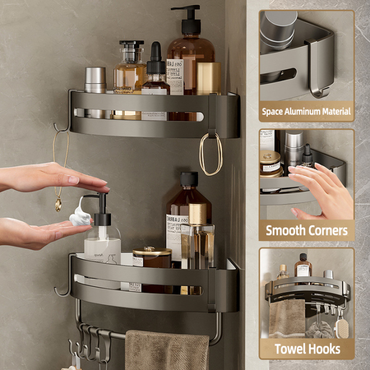1/2/3pcs%20Bathroom%20WC%20Wall%20Shelf%20Triangle%20Shower%20Storage%20Rack%20Bath%20Shampoo%20Wall%20Free%20Punching%20Black%20Aluminum%20Toilet%20Corner%20Shelf%20-%20Image%208
