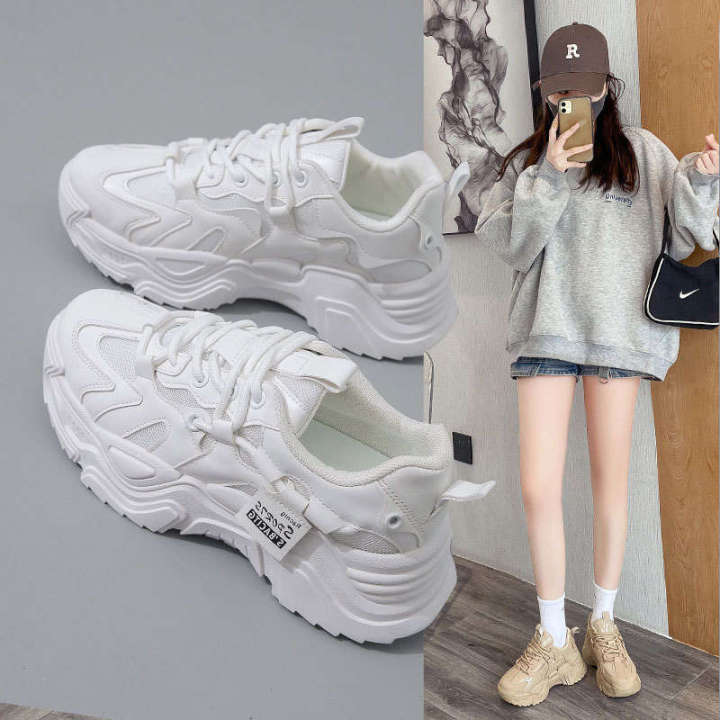 Dad's%20Women's%20Fashion%202023%20Spring%20New%20Korean%20Edition%20Instagram%20Thick%20Sole%20Female%20Student%20Casual%20Sports%20Shoes%20West%20K-9-2%20-%20Image%202