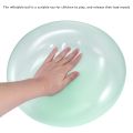[Choo] Inflatable Ball Transparent Bubble Ball Toy Sports Ball Bubble Ball Children Soft Ball Big Stretch Super Toy. 