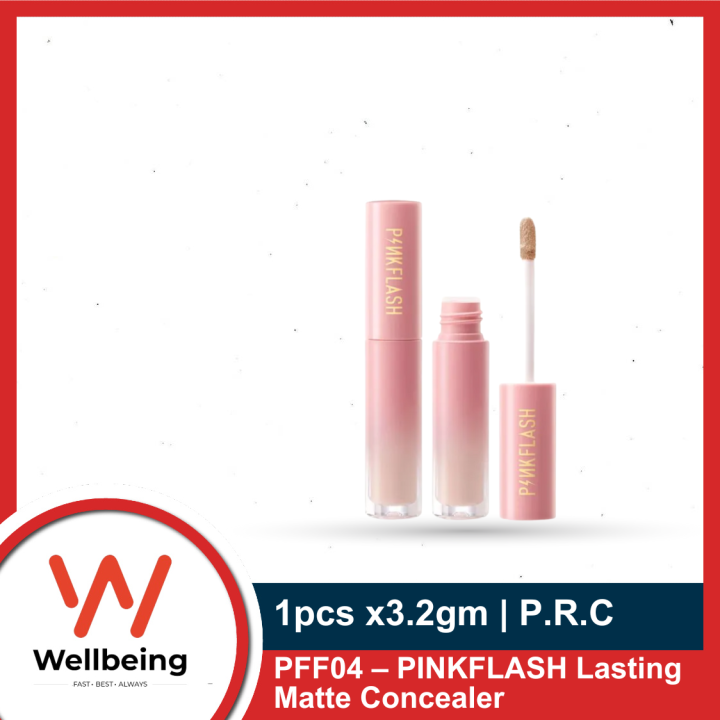 PinkFlash Lasting Matte Concealer PFF04 3.2gm 1pcs | All Shades Available | Made in PRC