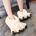 Men's indoor Leopard slippers funny winter furry Floor shoes for boys Fluffy slippers unisex house slippers man Women footwear. 