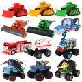 Alloy Disney Pixar Cars rhapsody matador bulldozer truck Mater harvester 1:55 Diecast Metal Car Model Toy For Kid Birthday Gift.