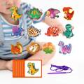 Lacing Beads Toys Birthday Gifts Toy Hand Eye Coordination Development Toy Wooden Bead Threading Toy. 