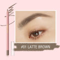 PINKFLASH Waterproof Eyebrow Pencil - 01 Latte Brown (PF-E02). 