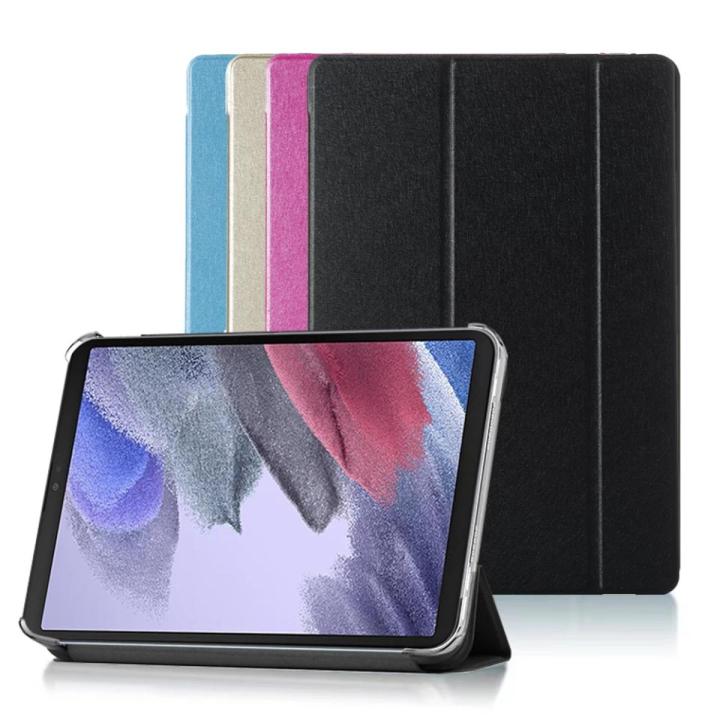 Case For Samusng Galaxy Tab A7 Lite 8.7'' 2021 SM-T220 SM-T225 Leather PC Back Cover Stand Smart Folio Cover