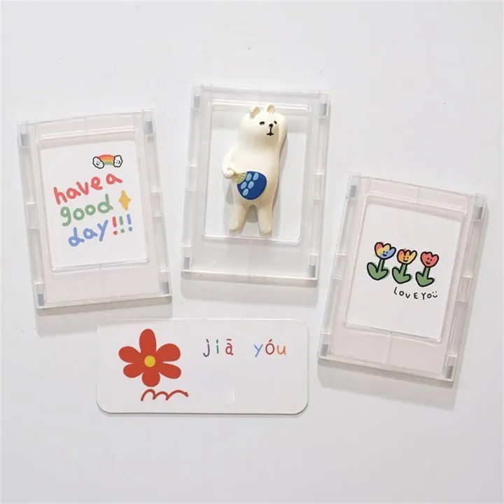 Acrylic%20Material%20Magnetic%20Photo%20Frame%20Lightweight%20Transparent%20Card%20Frame%20Acrylic%20Photo%20Holder%203-Inch%20Size%20Magnetic%20Attachment%20Display%20Stand%20for%20Tabletop%20Decor%20Office%20Accessory%20Photo%20Enthusiasts%20Gift%20-%20Image%206