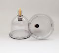 ABS Glass Hijama Loose Cup - Size B2, For Clinical 5pcs. 