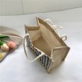 Women Handbags Tote Bag Printed Canvas Cotton Silk Style Pattern Color Shopping Portable Cloth Bag. 