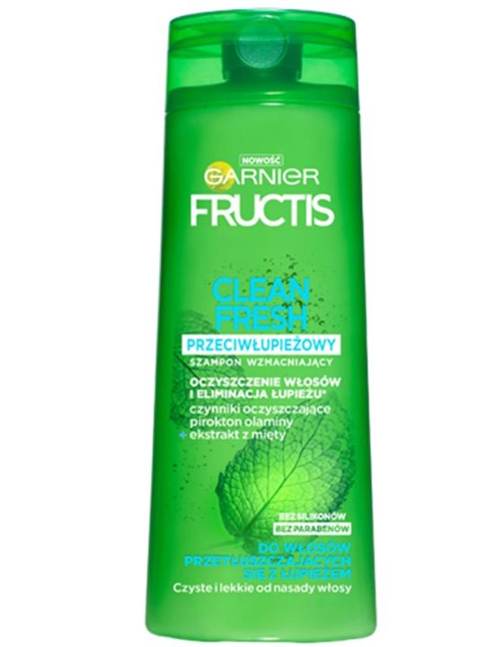 International European product Hair care Fructis Clean Fresh shampoo used for male/ female - 400 ml