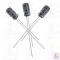 Radial 47uF Electrolytic Capacitor 16V-10Pcs. 