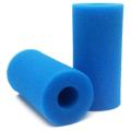 2PCS Foam Filter Sponge for Intex Type a Reusable Washable Swimming Pool Aquarium Filter Accessories - Blue. 