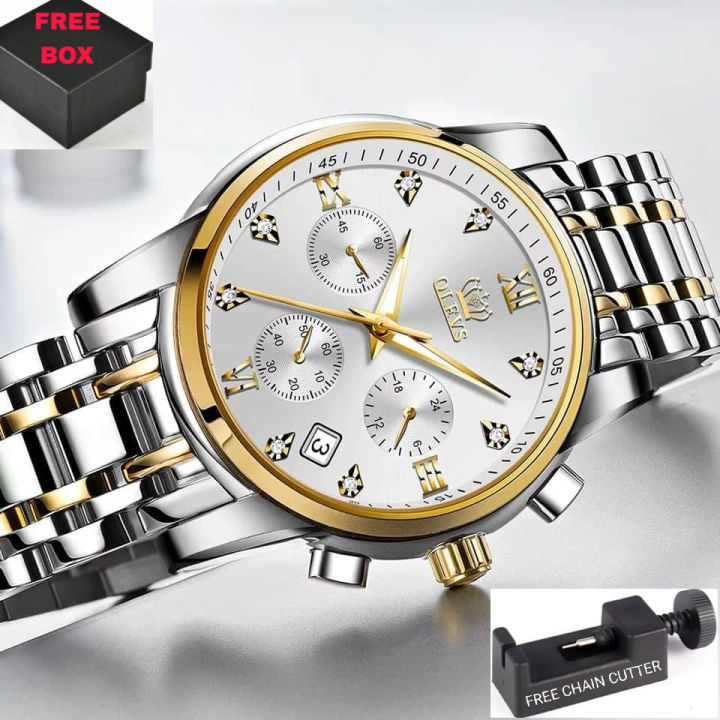 NEW%20OLEVS%202858%20European%20And%20American%20Fashion%20Waterproof%20Luxury%20Men'S%20Quartz%20Watch%C2%A0-%C2%A0Watch%C2%A0For%C2%A0Men%20-%20Image%203