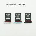 Sim Tray Holder For Huawei P30 Pro SIM Card Tray Slot Holder Adapter Socket Repair Parts. 