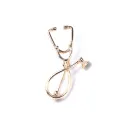 Fashion Trend Brooch Doctor Nurse's Stethoscope Brooch Medical Jewelry Pin. 