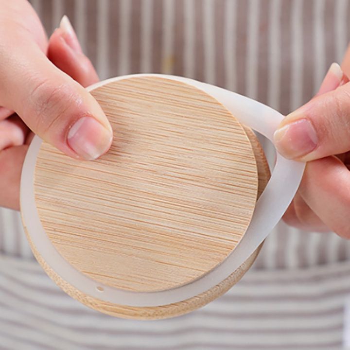 10Pcs%20Bamboo%20Wood%20Lid%20Glass%20Jar%20Airtight%20Canister%20Kitchen%20Storage%20Bottles%20Jars%20Food%20Container%20Tea%20Coffee%20Beans%20Candy%20Jar%20-%20Image%206