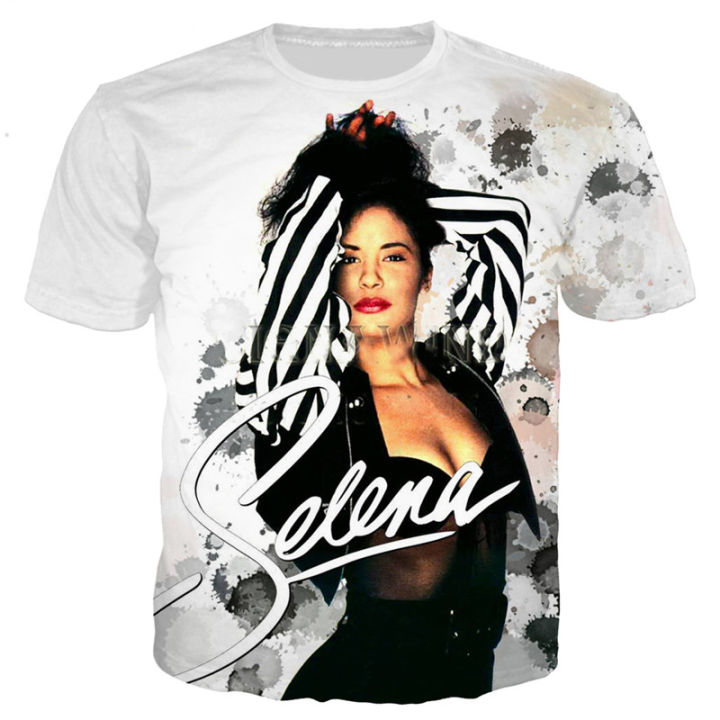 T%20Shirt%20Men/women%20Hop%20Selena%20Quintanilla%203D%20Printed%20T-shirts%20Casual%20Harajuku%20Style%20Tshirt%20Streetwear%20Tops%20-%20Image%207