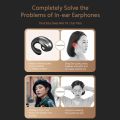 Tinzzi Painless Wear Earhook Bluetooth Headphones TWS Wireless Earbuds 9D Hifi Stereo Sound Ear Clip Handfree Call Earbuds with Charger Box. 