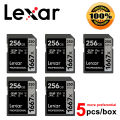 Lexar 1667x SDXC Memory Card 64GB 128GB 256GB SD UHS-II C10 U3 V60 Full-HD 4K Video SD Card Up To 250MB/s Read for DSLR Camera.