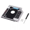 Second HDD Caddy 9.5mm Universal Sata Slim Hard disk Holder For Laptop CD/DVD Optical Drive Bay. 