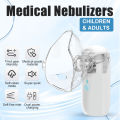 Ultra-Sonic Nebulizer ZH-N3 with 3 Sizes Medical Masks for Adults & Children - Dual Power Ultrasonic Inhaler. 