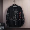 Black Premium Quality Full Sleeve T-Shirt for Men - Elevate Your Style with Comfortable and Trendy Fashion. 
