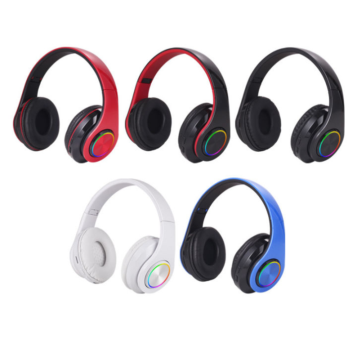 Cross-border%20B39%20bluetooth%20headset%20folding%20sports%20game%20subwoofer%20over-ear%20wireless%20luminous%20headphones%20-%20Image%204