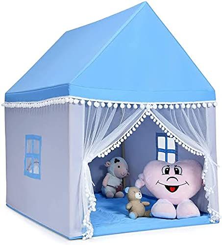 Portable%20Castle%20Tent%20House%20for%20Kids%20Indoor%20and%20Outdoor%20play-%203-13%20Year%20Old%20Kids%20Girls%20and%20Boys%20-%20Image%202