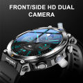 4G Smart Watch Men With 4G Network WIFI Internet access Dual Camera Video Calls 1.39 Smartwatch Support Play Store Download APP. 
