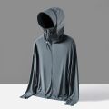 UPF 50+ UV Summer Skin Coats Men Ice Silk Sun Protection Ultra-Light Sportswear Outwear Windbreaker Casual Jackets Breathable. 