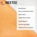 1/2/4Meters Meetee 150cm 210T Silver Coated Waterproof Fabric Shade Dust-proof Cloth for Car Umbrella DIY Tent Sewing Material. 