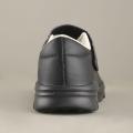 School Black Pu Leather Junior Girl'S Shoe. 