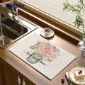 Mug Pad Exquisite Pattern Table Placemat Set Super Soft Wear Resistant Perfect for Dinnerware Decor Buy Cup Coaster. 
