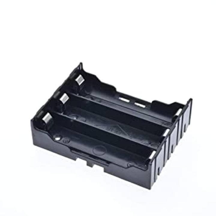 3-Slot 18650 Li-ion Battery Holder Case - Pointed Tip