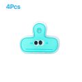 1/4PCS Cartoon Big Eye Paperclip Acrylic Binder Clip Planner Clips Paper Clamp Office School Stationery for Journal Scrapbook Clip. 