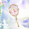 Flower Knows Vanity Mirror Violet Strawberry Rococo Hand Mirror Makeup Mirrors Portable Mirror with Handle. 