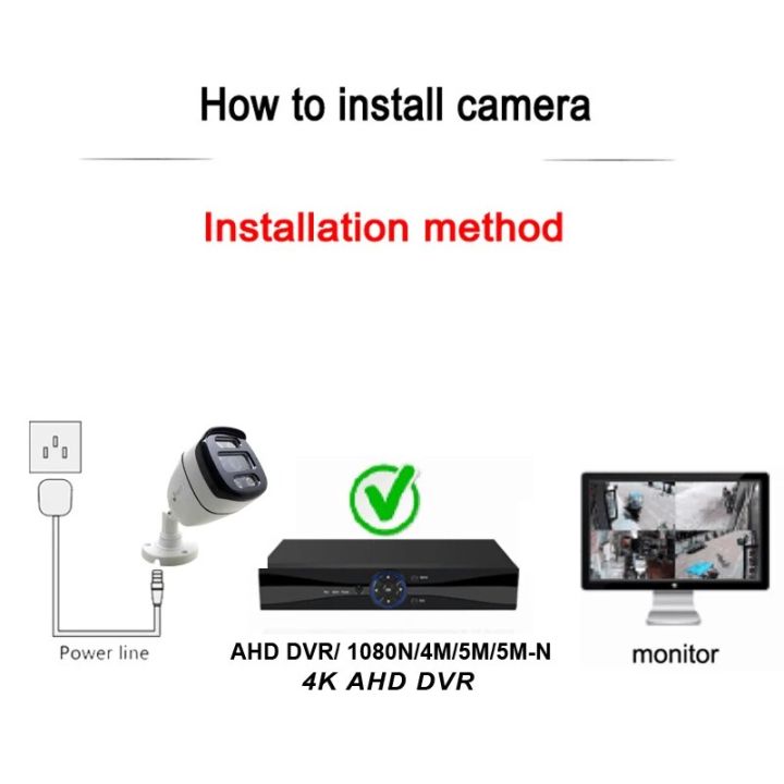 JIENUO%204K%20HD%20AHD%20Camera%20CCTV%20Security%20Surveillance%20System%201080P%205MP%20Outdoor%20Waterproof%20Infrared%20Night%20Vision%20TVI%20Home%20Bullet%20Cam%20-%20Image%206