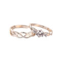 Couples Ring Set Stainless Steel Wedding Rings for Men And Women with Comfort Fit And Assorted Styles. 