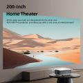 AUN A004 Pro Projector Portable Full HD Home Cinema 4K Movie Decode 1080P Video Projector Electric Focus. 
