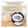 Multifunction Digital Wall And Table Clock,Calendar Temperature Alarm Stylish Modern. 