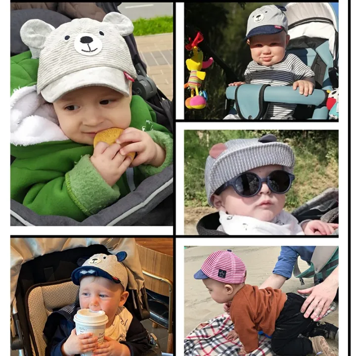 Cartoon%20Bear%20Baby%20Hat%20Cap%20Summer%20Spring%20Adjustable%20Baseball%20Cap%20Cute%20Striped%20Cotton%20Kids%20Sun%20Hat%20Baby%20Boy%20Girl%20Hats%20With%20Ears%20-%20Image%204