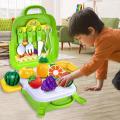 Portable Pretend Play Set Montessori Early Learning Educational Toys for Preschool Kids Ages 3-6. 