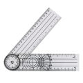 Measuring Tool 360 Degree Rotation Professional Angle Medical Spinal Ruler Goniometer Protractors Multifunction Goniometer.