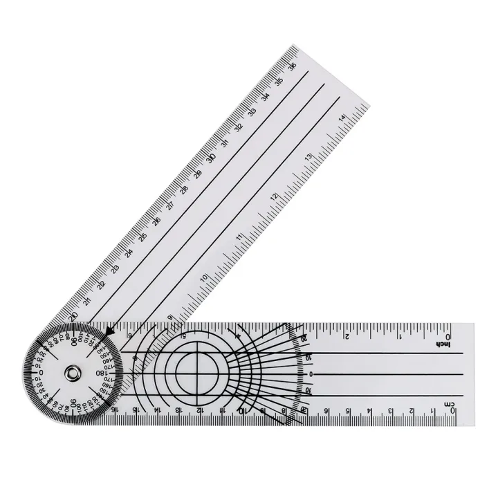 Measuring%20Tool%20360%20Degree%20Rotation%20Professional%20Angle%20Medical%20Spinal%20Ruler%20Goniometer%20Protractors%20Multifunction%20Goniometer%20-%20Image%202